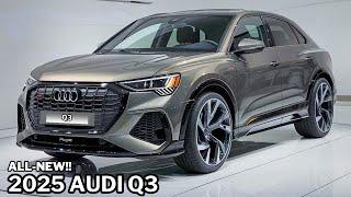 New 2025 Audi Q3 Facelift Official Reveal | Exclusive First Look!