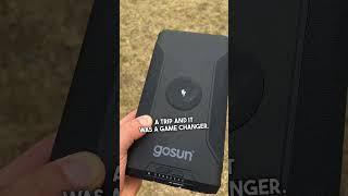 Solar Power Bank For Traveling | GoSun