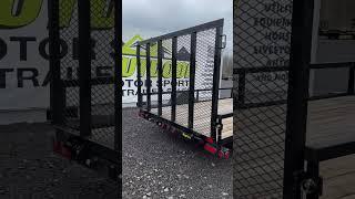 Big Tex 35SA 10 foot utility trailer