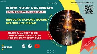 NCPS - Regular School Board Meeting  - January 9, 2025