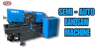 HEAVY DUTY AUTO FEEDER BANDSAW MACHINE [ 200 MM ] NPI .