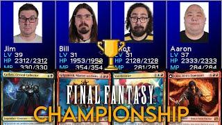 FINAL FANTASY BREWS CHAMPIONSHIP | Golbez VS Gilgamesh VS Vivi VS Clive