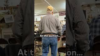 Live auction in progress.. #vintage #liveauctions #antiques #ebay #reseller #baxterauction