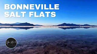 One of Utah's Most Unique Natural Features, Stretching Over 30,000 acres. The Bonneville Salt Flats