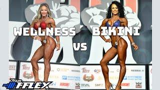 NPC, IFBB Bikini VS Wellness | What's The Difference? Physique Analysis