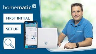 Homematic IP | Tutorial: First initial setup of the Homematic IP Access Point