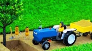 diy mini tractor heavy trolley loading New technology | @MiniKTG | mini creative... etc.