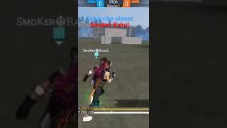 free fire shorts video ll free fire attitude video ll #smoker rahul #freefire #garenafreefire