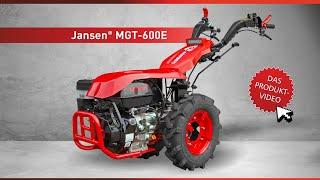 Motorgeräteträger Jansen MGT-600E, 15 PS, Einachsschlepper, E-Starter