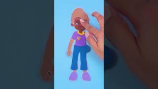Easy Meekah Paper Craft DIY ️ #blippi #meekah #crafts #shorts Blippi Kids Videos