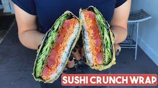 RESTAURANT MAKES A SUSHI CRUNCH WRAP | News Bites