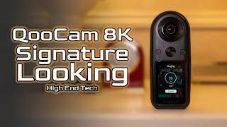 Creating Signature Looking with LED Light and Any 360 Camera including QooCam 8K