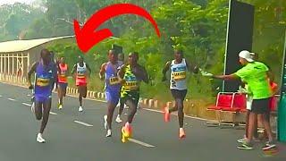 Joshua Cheptegei Delhi Half Marathon 2024 (INSANE RACE)