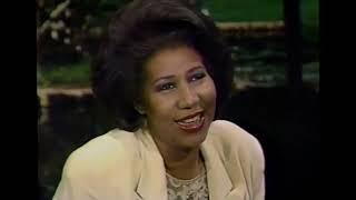 Aretha Franklin - great 6-min interview (1992)