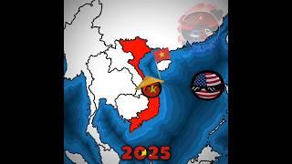 Vietnam's History   | REMASTERED | #countryballs #vietnam #history #shorts