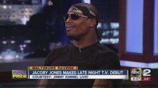 Jacoby Jones on Jimmy Kimmel