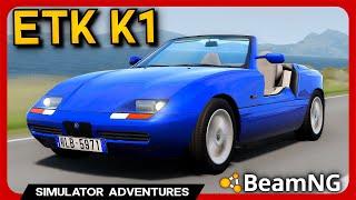 QUIRKY Retro ETK Roadster! - BeamNG ETK K1 (NEW Mod!)