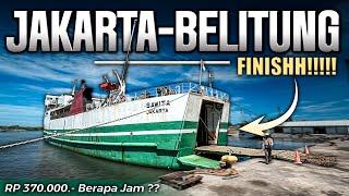 Backpacker Sendirian Naik Kapal ke PULAU BELITUNG (Trip Bangka Belitung #2)