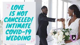 Couple Marries in their Apartment Living Room #loveisnotcanceled #loveisnotcancelled | Mae B. Films