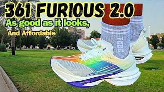 361 Degrees Furious 2.0, first impressions, on feet review #furious2.0 #361degrees #bestrunningshoes