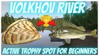 Russian Fishing 4 Active TROPHY Spot For Beginners (Volkhov River)