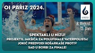 Šesti prsten #13: Milica Novaković u polufinalu kajaka | Košarkašice poražene u četvrtfinalu