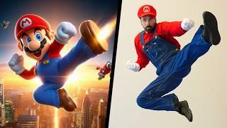 Stunts From Super Mario In Real Life