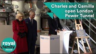 Prince Charles and Camilla open new London Power Tunnel