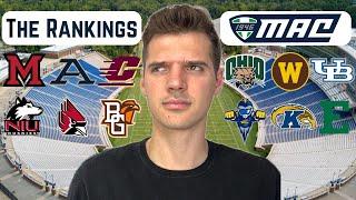 I've Been To EVERY College Football Stadium. I Rank Them All (MAC Edition)