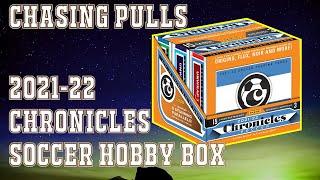 I hit … 2021-22 Panini Chronicles Soccer Hobby Box