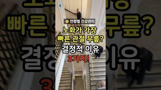 지금 이 습관, 무릎에 위험합니다