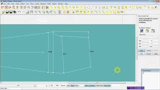 Gerber Accumark Pattern Design | Denim pant Front | Pattern making technique