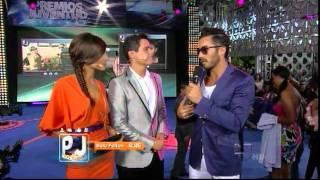 Premios Juventud 2011 entrevista  Aaron Diaz