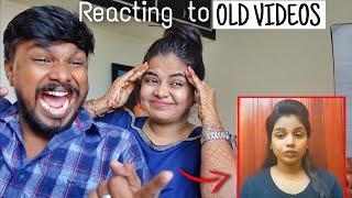 Reacting to our 5 Year old Videos  Kutty jaanu 