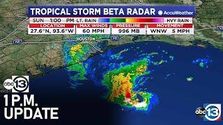 Tropical Storm Beta's timeline may change today