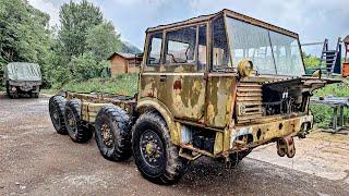 Restoration TATRA 813 V12 + Start After 20 Years + Test Drive