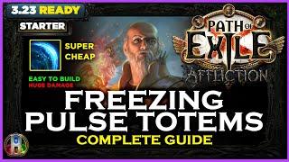 [PoE 3.23] FREEZING PULSE TOTEM BUILD - COMPLETE GUIDE - HIEROPHANT - AFFLICTION LEAGUE - POE BUILDS