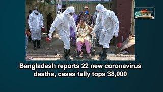 Bangladesh reports 22 new coronavirus deaths, cases tally tops 38,000 – Bangladesh News