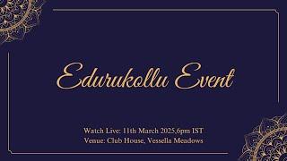 Edurukollu Event ( Supraja & Adarsh )