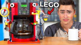 I Built a LEGO Robot that makes Coffee at 7:05 am...