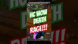 WoW HC DE*TH (The reaction hahaha) #worldofwarcraft #streamer #tiktok #twitch