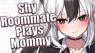 Shy Roommate Plays Mommy  [F4M] [ASMR Roleplay] [Wholesome]