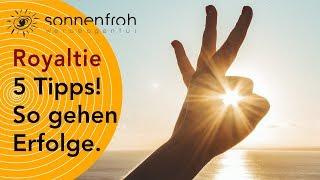 Nowsite Royaltie: Die besten 5 Erfolgstipps. Hilfe für Dein Marketingsystem in Deutsch
