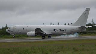 US Navy - Boeing P-8A Poseidon - Takeoff & Landing