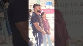 Airport Per Ankit Fans  ankit baiyanpuria  #new #trendingsong #viral #shorts #desi #bodybuilder