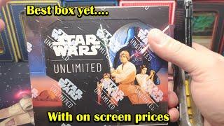 BEST box yet!  Star Wars Unlimited Box Opening