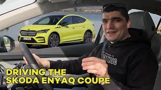 Driving the new Skoda Enyaq Coupe review