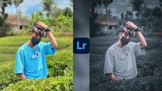 Dark black effect Lightroom photo editing tutorial in mobile|| preset download free||