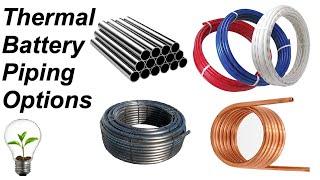 Thermal Battery Piping Options