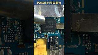 Pasted Ic Reballing #technology #mobilerepair